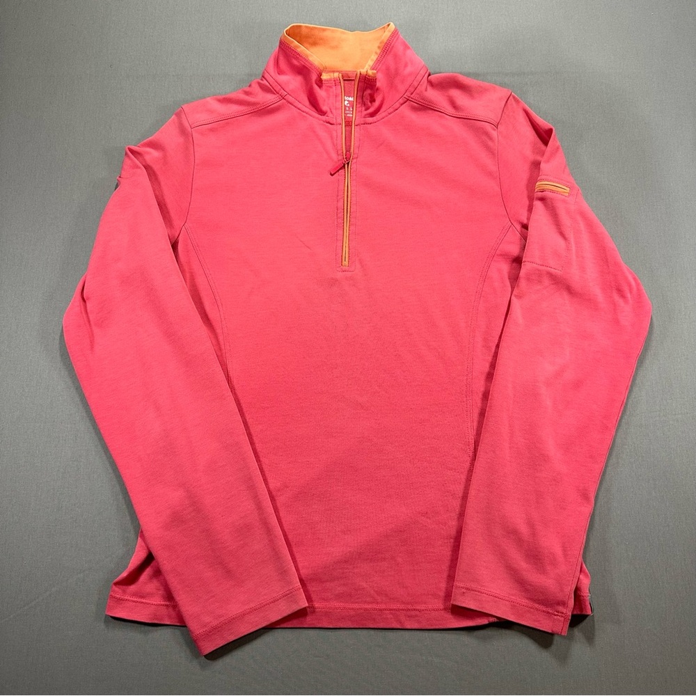 Horny Toad (Toad&Co) Quarter Zip Pullover Long Sleeve Shirt Top - Womens Small